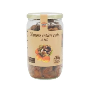 Marron cuits bocal 420g