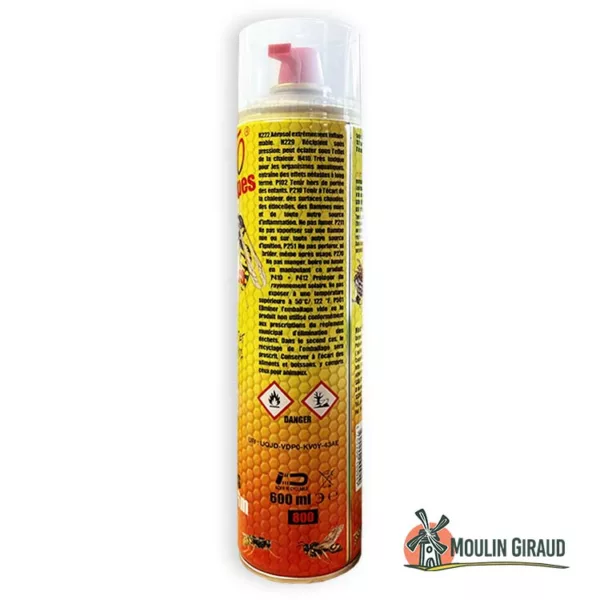 Aérosol Guêpes & Frelons S 600mL – Image 2