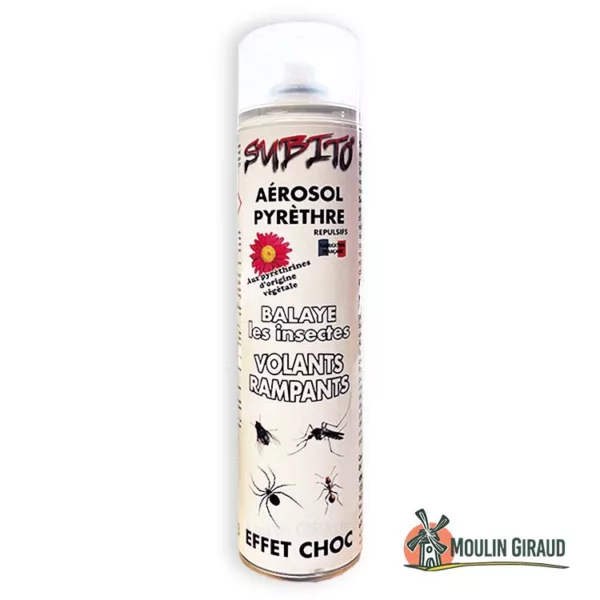 Aérosol Pyrèthre Insecticide S 600mL