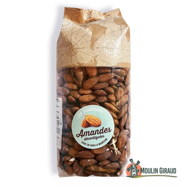 Amandes décortiquées 800g