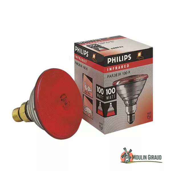 Ampoule chauffante Philips 100W LA