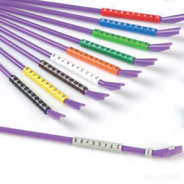 Bagues Plastiques 4mm x10 - B14467 – Image 2