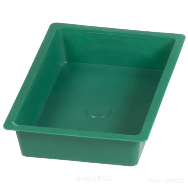 Baignoire Verte grand format 25x31cm