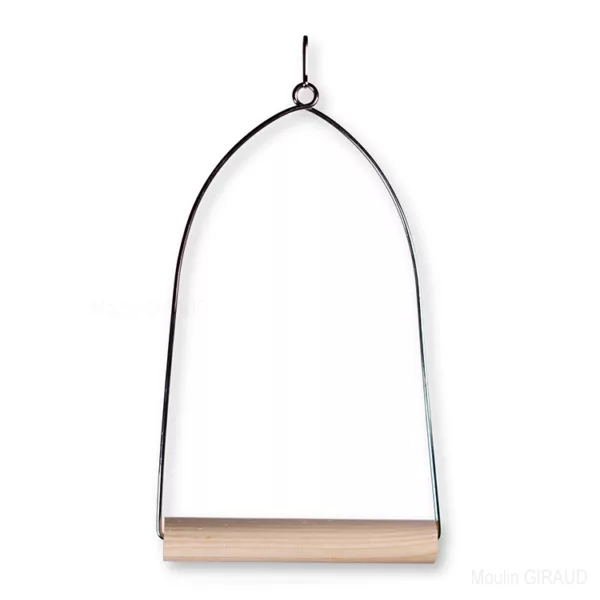 Balancoire Fer Bois 27cm - V14029