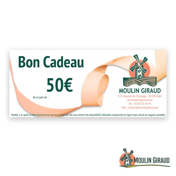 Bon Cadeau 50€