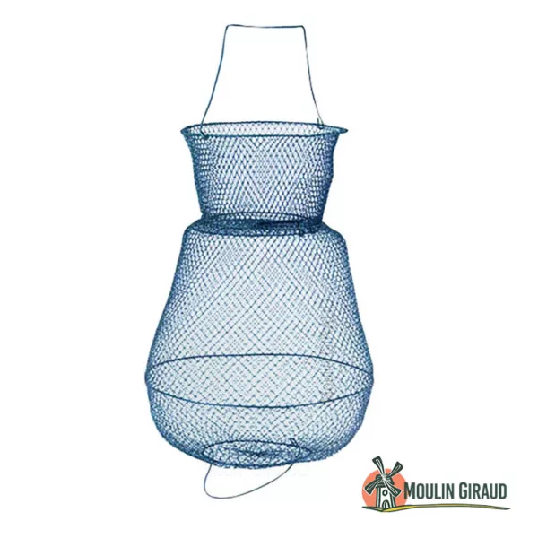 Bourriche Metal Ronde Maille 10 WQ 30cm