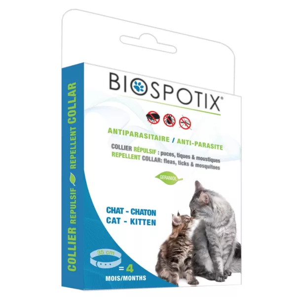 Collier Antiparasitaire Biospotix Chat