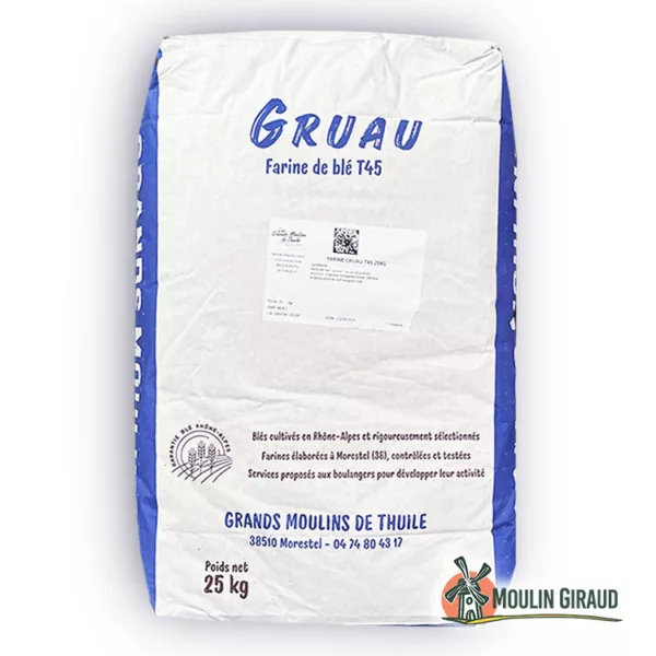 Farine Blé T45 GRUAU Spécial Brioche Vrac – Image 2
