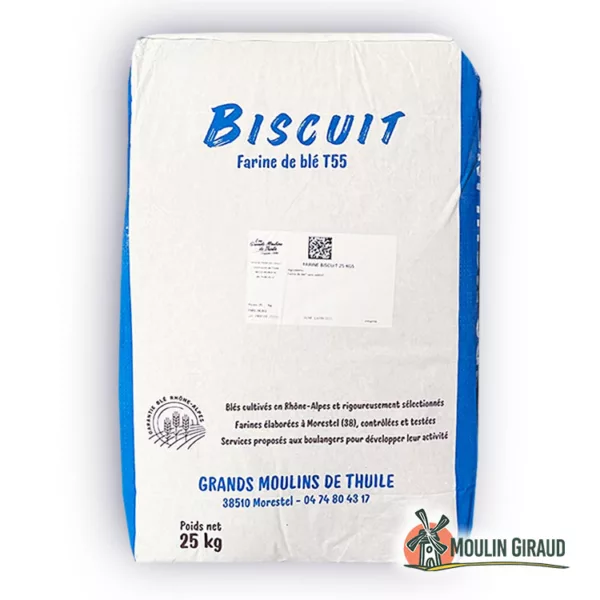 Farine Blé T55 Cuisine Patisserie Vrac – Image 2