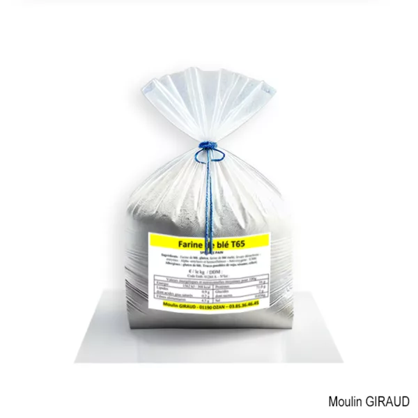 Farine Blé T65 Spécial Pain 1kg
