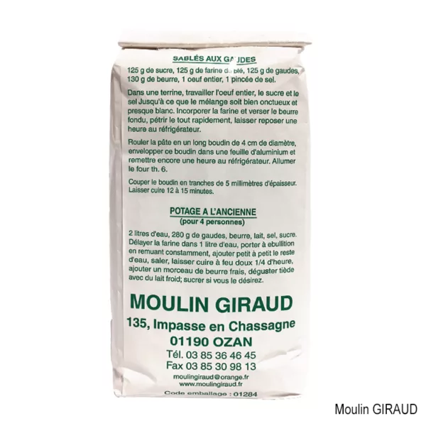 Farine de Gaudes Extra Fine 1kg – Image 3