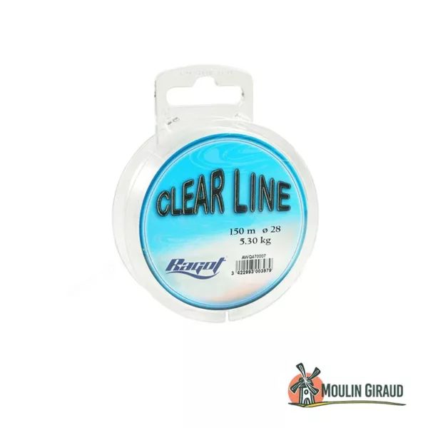 Fil Nylon Clear Line T18/100 WQ 100m