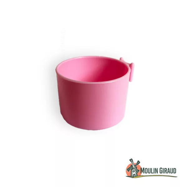 Godet plastique Rose Marron 4,3cm