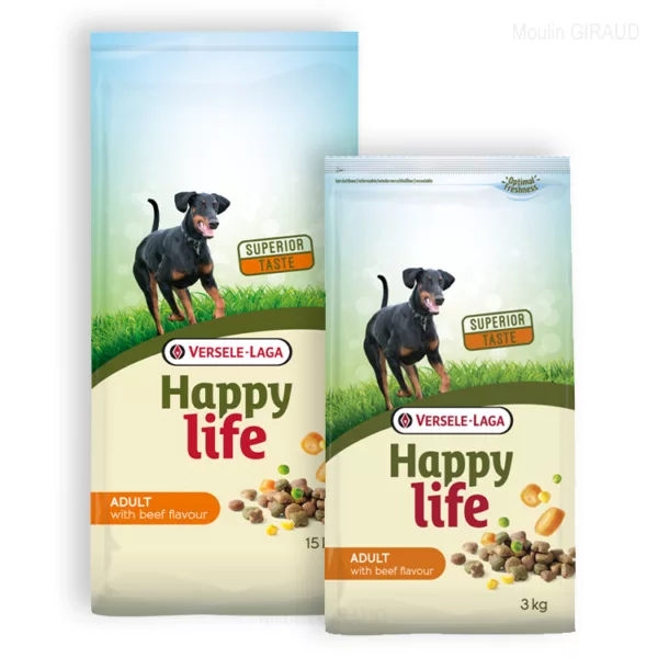 HappyLife Adult au gout de Bœuf