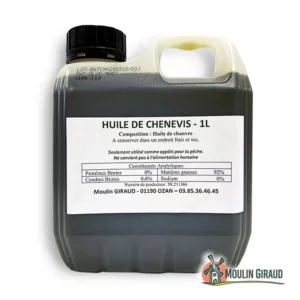 Huile de Chènevis CDB 1L