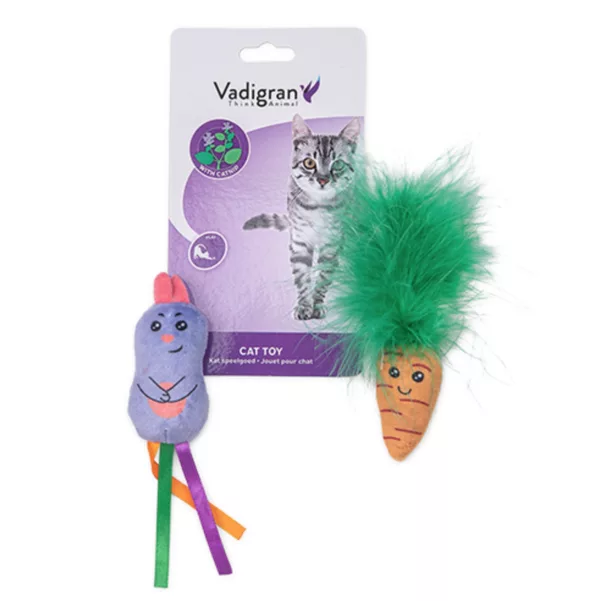 Jouet Chat Carotte Lapin - V16626