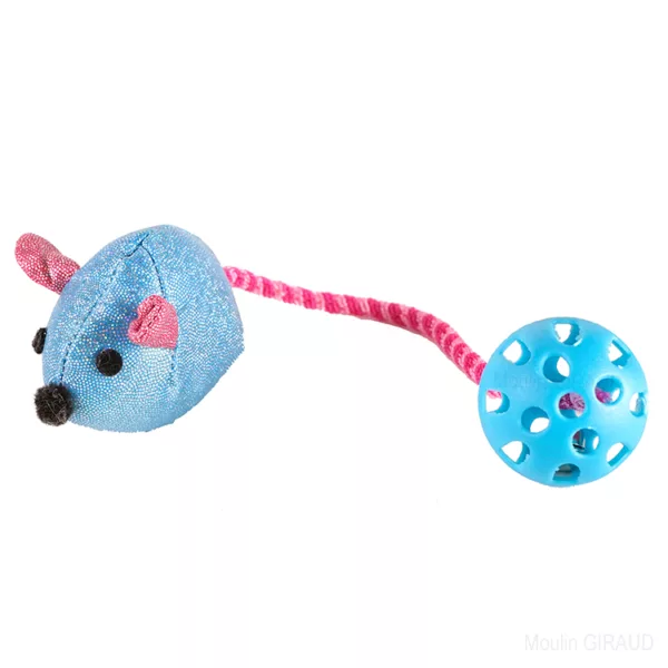 Jouet Chat Souris Balle 7cm x1 - V14450 – Image 2