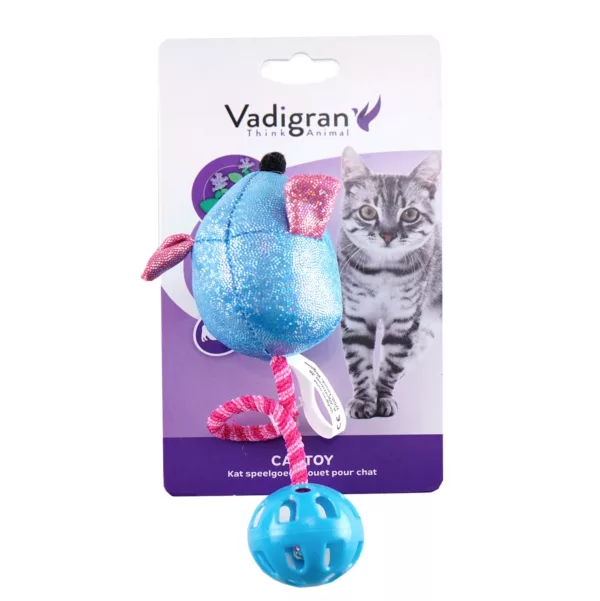 Jouet Chat Souris Balle 7cm x1 - V14450