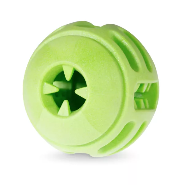 Jouet Chien Balle Verte 8cm - V13457