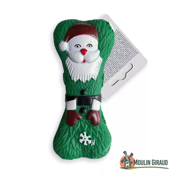 Jouet Chien Os Noël 15,5cm LA – Image 2