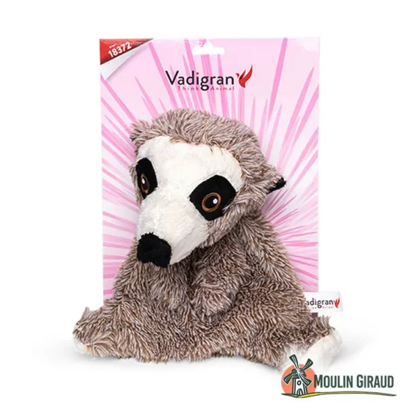 Jouet Chien Peluche Blaireau 28cm - V18372 – Image 2