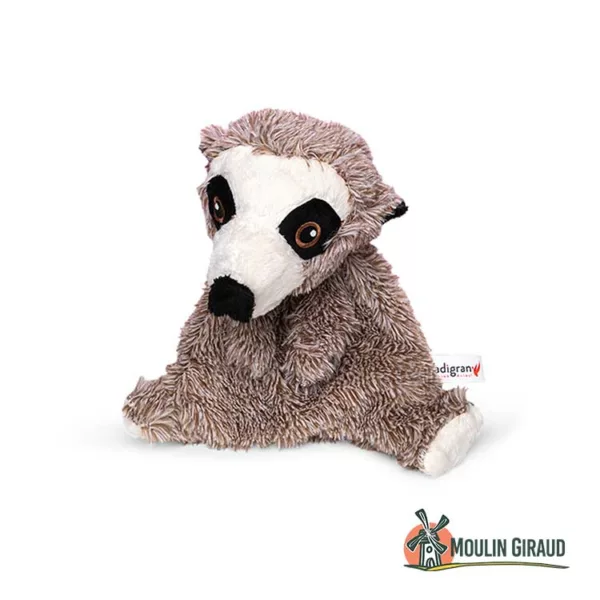 Jouet Chien Peluche Blaireau 28cm - V18372