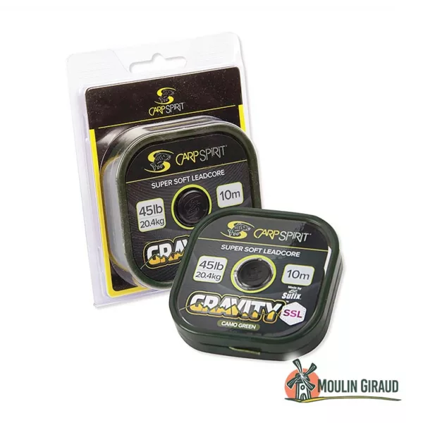 Lead Core GRAVITY SSL Green CS 10m