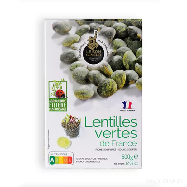 Lentilles Vertes 500g