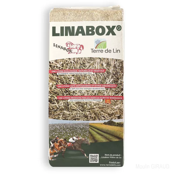 Litière de Lin Linabox 18kg