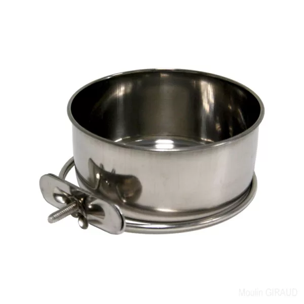 Mangeoire Inox 12cm Vis LA