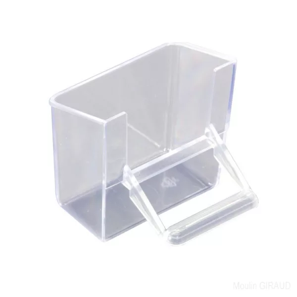 Mangeoire Plastique Cage Ouverte - 17G