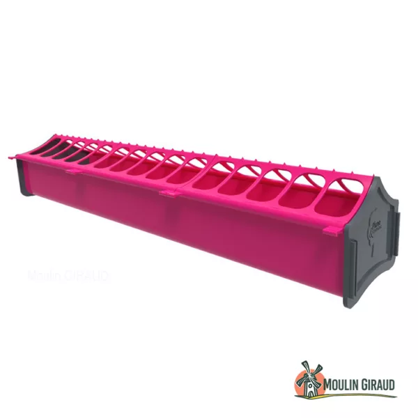 Mangeoire Vert/Rose 50x16cm - N1523827