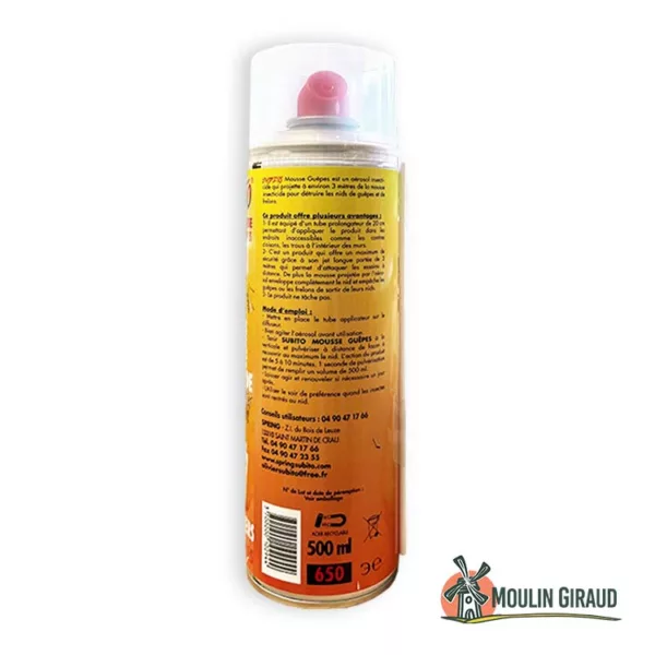 Mousse Guêpes & Frelons S 500mL – Image 3