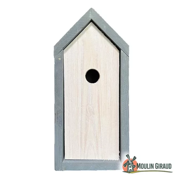 Nichoir Moineau Triangulaire Ø3,5cm - V18100 – Image 2