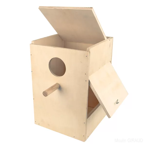Nid Bois Grandes Perrcuhes 30cm - V14537 – Image 3