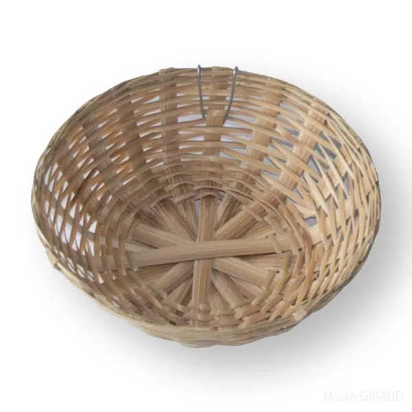 Nid Osier Tourterelles crochets 19cm - B14549