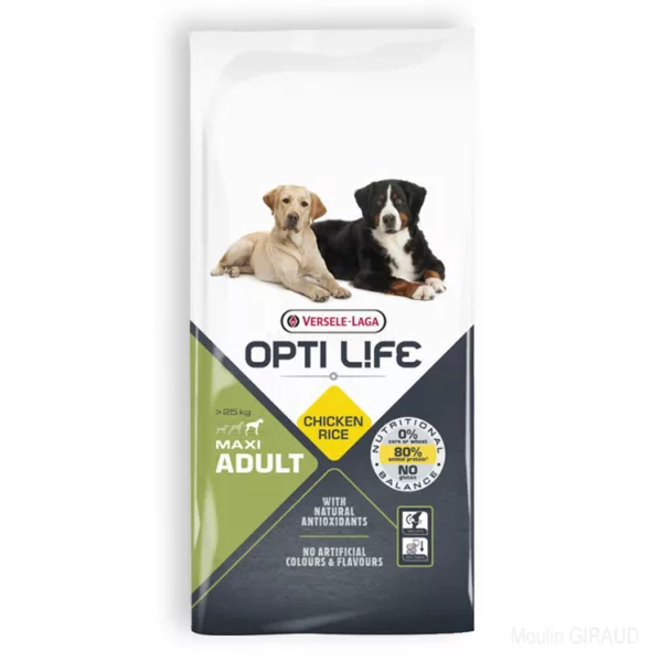 Opti-Life Adult Maxi Poulet 12,5kg
