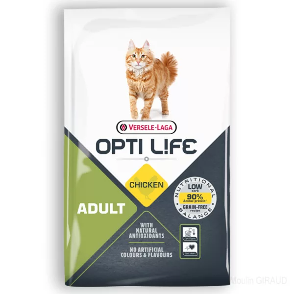 Opti-Life Cat Adult Poulet 7,5kg