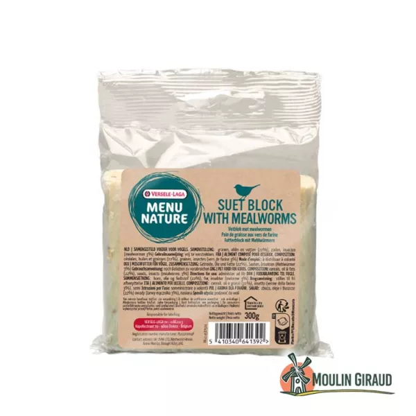 Pain de Graisse aux Vers Farine - 300g