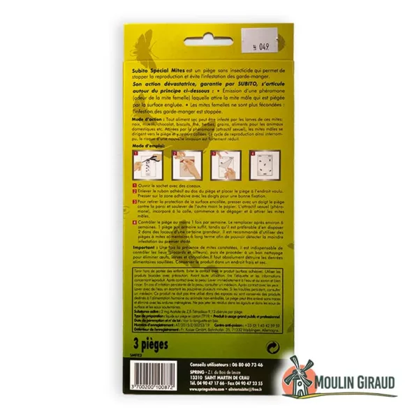 Pièges Mites Alimentaires et Textiles S x3 – Image 2