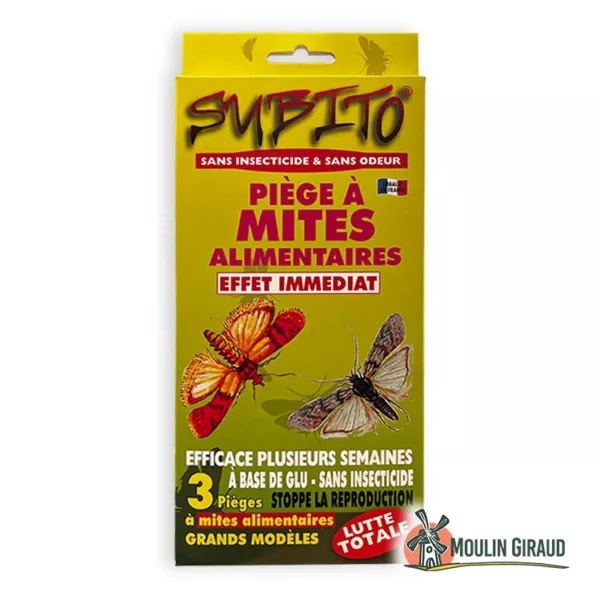 Pièges Mites Alimentaires et Textiles S x3