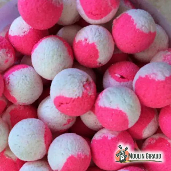 Pop up Fluo 15mm Rose/Blanc KCB - 70g