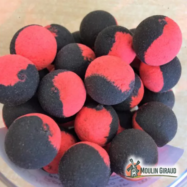 Pop up Fluo 15mm Rouge/Noir