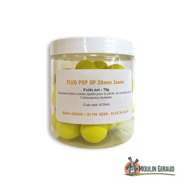 Pop up Fluo 20mm Jaune – Image 3