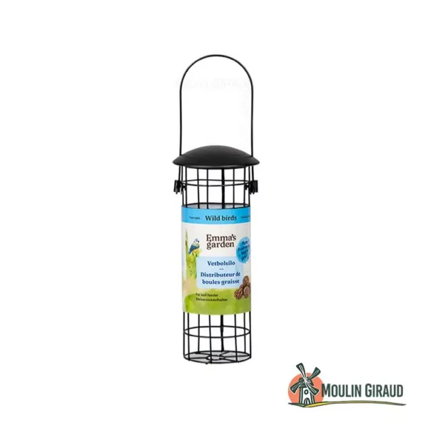 Porte-Boules Noir Tube 23cm - V19290 – Image 3