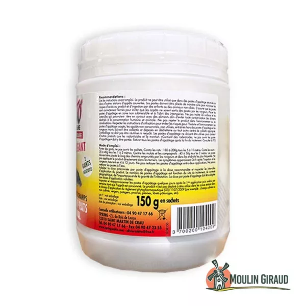 Raticide Avoine décortiqué S 150g – Image 2