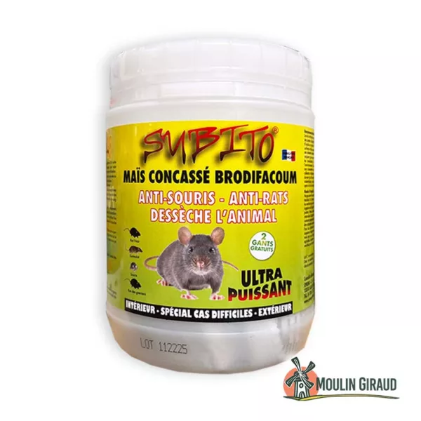 Raticide Maïs concassé S 150g