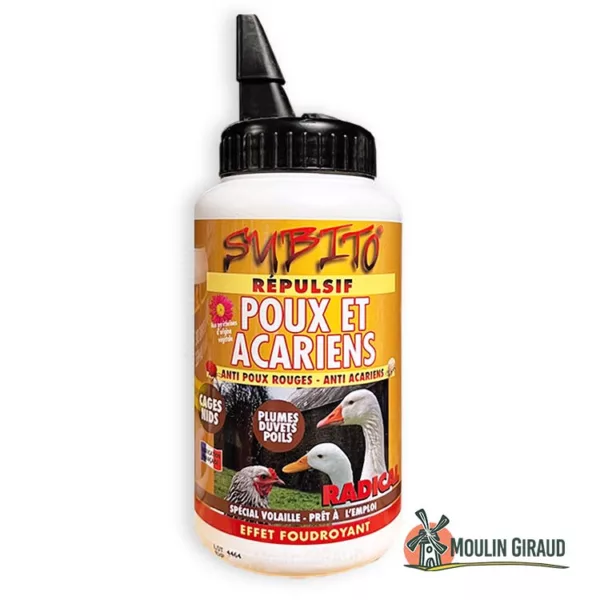 Répulsif Poux & Acariens Volailles S 500g