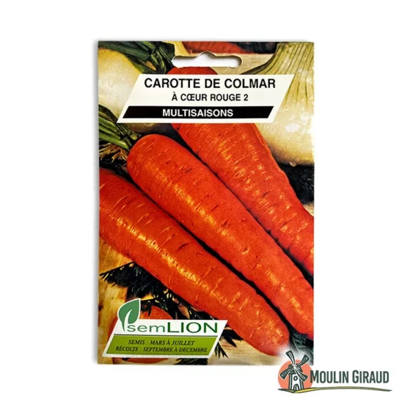 Carotte de Colmar à coeur rouge