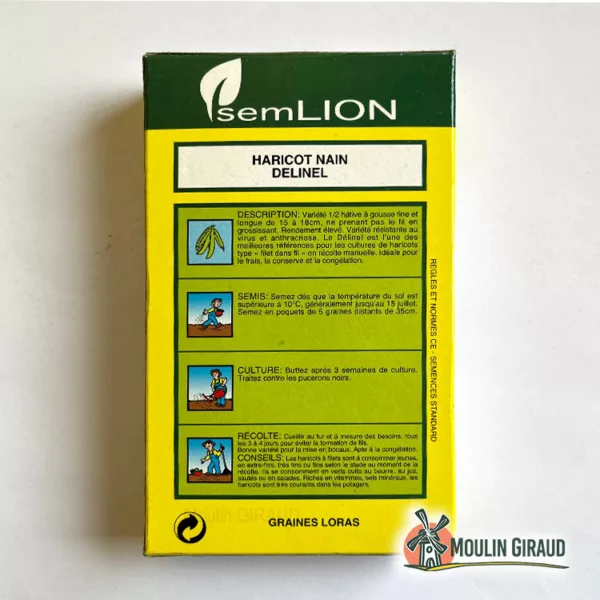 Haricot Delinel nain - long filets sans fil – Image 2